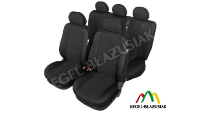 Set huse scaune auto Black Sea pentru Kia Carens