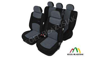 Set huse scaune auto SportLine Gri pentru Kia Carens