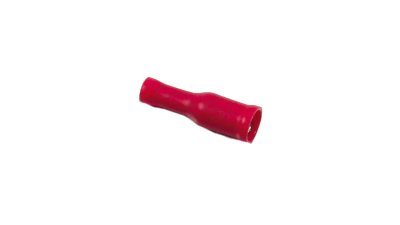 Conector electric mama tubular, mufa pentru inadire diam 0.25- 1.5mm, 4mm, Rosu 