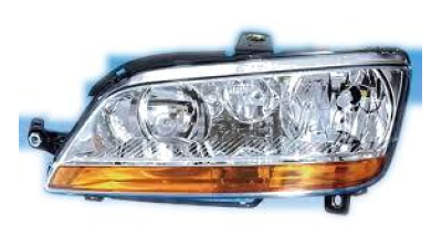 Far Fiat Idea (350) 01.2004-12.2005 Fiat Multipla (186) 01.2005-12.2005 , marca TYC, partea Stanga tip bec H1+H1+H7, semnalizator Orange