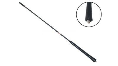 Tija antena auto Automax 40 cm cu filet de 5 mm universala