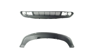 Grila bara fata Audi A3 (8L), 01.2000-04.2003, 8L0807110F3F, 132327-2 grila spoiler sub bara
