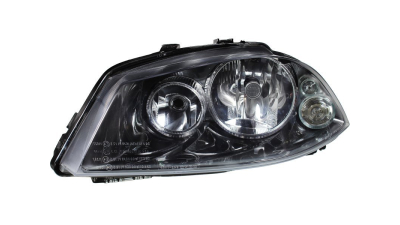 Far Seat Ibiza/Cordoba 02.2002-05.2006 TYC partea Dreapta, tip bec H4 manual/electric, culoare rama negru