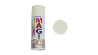 Spray vopsea MAGIC Alb mat , 400 ml.