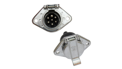 Priza remorca auto BestAutoVest 24V 7 pini metal, 1 buc