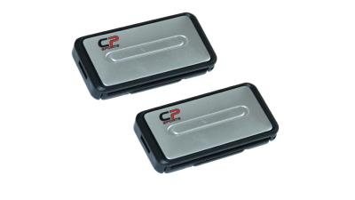 Clips fixare centura siguranta auto CP Sport ornament silver , 2buc