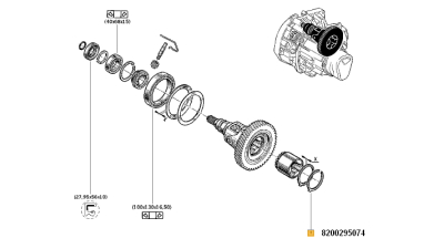 Inel De Oprire Renault Clio 1 2 1991-2006 , Inel Siguranta