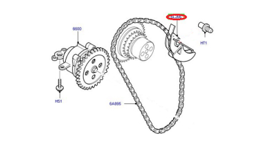 Intinzator Lant Pompa Ulei Citroen Jumper; Fiat Ducato; Ford Ranger, Transit, Transit Custom V362, Transit Tourneo, Transit V363; Peugeot Boxer 2.0d-3.2d 01.00-