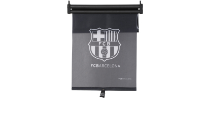 Jaluzea auto pentru geamurile laterale FC Barcelona, latime 43 cm , 1 buc