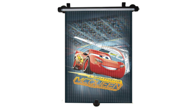 Jaluzea auto pentru geamurile laterale Disney Cars Neon, 54,5x41 cm , 1 buc. CASAA116