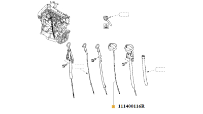 Joja Ulei motor 1.5 dci DACIA DOKKER, DUSTER, LODGY, LOGAN 2004-2018, Sandero 2008-2018; MERCEDES-BENZ RENAULT CAPTUR CLIO FLUENCE GRAND KADJAR KANGOO LAGUNA MEGANE MODUS SCENIC TWINGO, 111400116R,  piesa originala OE