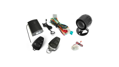 Alarma auto KeeTec TS 10 cu 2 Telecomenzi RC Line