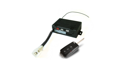 Alarma auto KeeTec cu 1 telecomanda tip briceag RC Key functie imobilizare masina + modul Can Bus