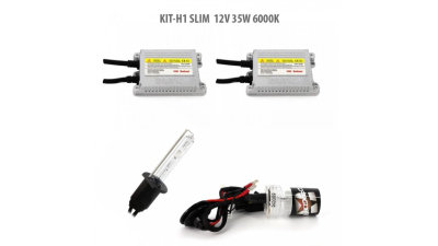 Kit hid xenon H1 slim 12v 35w 6000k