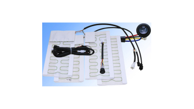 Kit incalzire scaune auto Keetec cu 2 trepte de incalzire 12V pentru sezut si spatar 