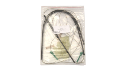 Kit reparatie macara geam fata BMW Seria 3 E46 1998-2005, Sedan/ Touring, Stanga, Dreapta, (cablu role si suport geam)