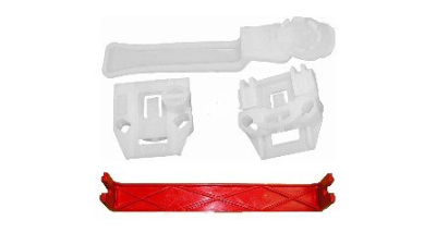 Kit reparatie macara geam fata Seat Leon 1M 1999-2005, Toledo 1L/1M 1991-2004, Skoda Fabia 6y 2000-2007, Vw Beetle 1998-2005, Electrica  , fata stanga/dreapta