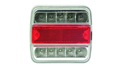 Lampa auto Carpoint pentru remorca cu 10 leduri 12V , 100x100x37mm , 1 buc.