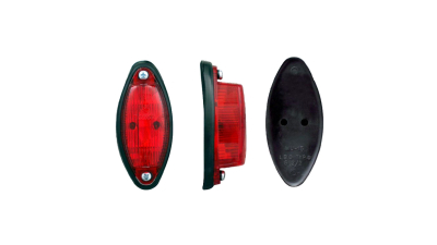 Lampa gabarit Universal, 12/24V, 45x100x40mm, rosu, cu LED, omologare ECE,, Stanga , Dreapta