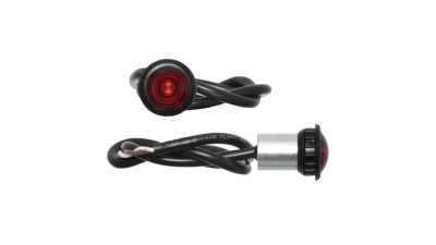 Lampa gabarit Universal, 24V, 27,5mm, rosu, omologare ECE,cu LED,, Stanga , Dreapta