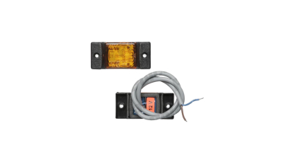 Lampa gabarit Universal, 24V,73x33x17mm, galben, omologare ECE,suport surub,, Stanga , Dreapta