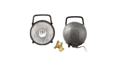 Lampa lucru Universal, 12/24V 148x105mm, rotund, cu maner , comutator,, 