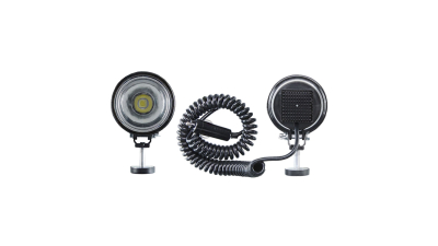 Lampa lucru Universal, 12V 75x85mm, tip bec LED,1000 lumeni ; Lungimea cablului 3m ; Unghiul fasciculului luminos de 120 de grade,, 