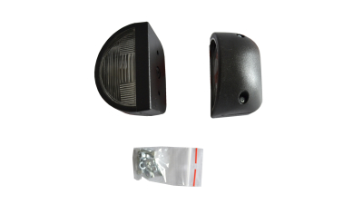 Lampa auto BestAutoVest pentru numar camion set de 2 buc partea Dreapta si Stanga 12V 24V 90x55x60mm carcasa alba