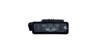 Lampa numar VW Passat B7 11.2010- Sedan ; Passat CC 06.2008-02.2012, Phaeton 2002-2012; Polo 9N 2001-2009 CROSS, Polo 6R 2009-; Scirocco 2008-;, tip bec W5W, fara omologare, cu suport bec, 1K8943021, Stanga , Dreapta