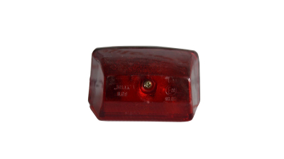 Lampa auto BestAutoVest pentru numar 12/24V 100x55x55mm partea Dreapta/ Stanga carcasa rosie 1bucata