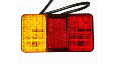 Lampa auto BestAutoVest pentru remorca cu 40 leduri cu 3 functii , stg./dr. , 12V , 150 x 80 x 26 mm , 1 buc.