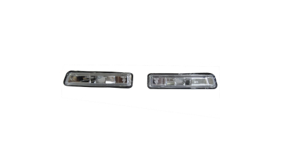 Set Lampa semnalizare aripa Bmw Seria 3 (E36) 12.1990-03.2000,  X5 (E53) 01.1999-05.2003 BestAutoVest partea Dreapta+Stanga, silver-transparent , tuning
