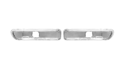 Set Lampa semnalizare aripa Bmw Seria 3 (E46/5) COMPACT 03.2000-12.2004 Seria 3 (E46) Sedan/Combi 06.1998-09.2001 Seria 3 (E46) COUPE/CABRIO 05.1999-03.2003 BestAutoVest partea Dreapta+Stanga, tuning , transparent -silver