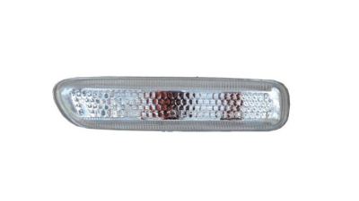 Lampa semnalizare aripa Bmw Seria 3 (E46/5) COMPACT 03.2000-12.2004 Seria 3 (E46) Sedan/Combi 06.1998-09.2001 Seria 3 (E46) COUPE/CABRIO 05.1999-03.2003 BestAutoVest partea Stanga, alba , fara suport becuri