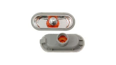 Lampa semnalizare aripa VW CADDY 3, Bora, Amarok, Golf 4, Fox, Lupo, Passat B5, Polo, Sharan, UP!, Transporter T5, Seat Alhambra, Arosa, Ibiza, Leon, Mii, Toledo, Skoda Citigo, Galaxy, Dreapta/Stanga, fara suport becuri, inserstie galbena , tip bec W5W