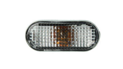 Lampa semnalizare laterala Ford galaxy 1995-2000; Seat Alhambra 1996-2001; Seat Ibiza/Cordoba 1993-2002; Inca, Toledo 1991-; VW Caddy, Golf 3; Passat B4 1993-1996; Polo 1995-1997, Sharan 1995-2000; Vento Stanga=Dreapta, alba, cu suport bec,