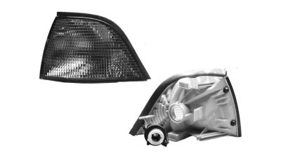 Lampa semnalizare fata Bmw Seria 3 E36 Coupe/Cabrio 12.1990-03.2000 BestAutoVest partea stanga, fumuriu