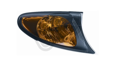 Lampa semnalizare fata Bmw Seria 3 E46 Sedan/Combi 10.2001-06.2005 ULO partea dreapta 2009203X portocalie cu reflector negru