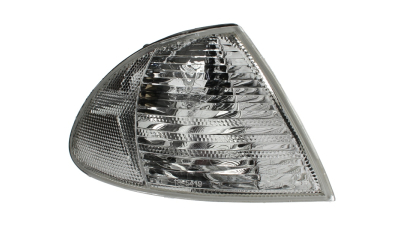 Lampa semnalizare fata Bmw Seria 3 (E46) Sedan/Estate 06.1998-09.2001 TYC partea dreapta , 200820BE1, Alb , cu soclu semnalizare