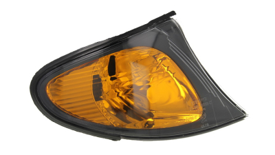 Lampa semnalizare fata Bmw Seria 3 (E46) Sedan/Combi 10.2001-06.2005 BestAutoVest partea dreapta 2009203E portocalie cu reflector negru, fara suport becuri