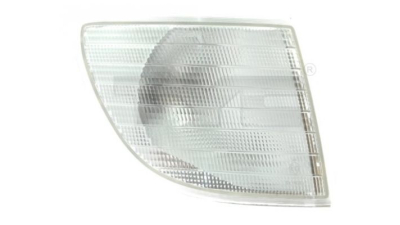 Lampa semnalizare fata Mercedes Vito / Clasa V 02.1996-01.2003 TYC partea stanga, cu soclu pentru bec, alba