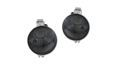 Set lampa semnalizare fata Volkswagen Lupo 05.1998-07.2005 TYC partea dreapta+stanga, fumuriu, cu soclu becuri, tuning