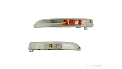 Lampa semnalizare fata in bara Volkswagen Passat CC (3CC) 06.2008-02.2012, alb, cu suport bec, tip bec H21W, FER - ULO 2025501, partea stanga 