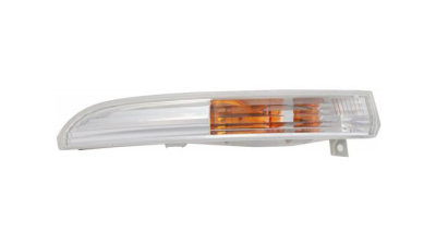 Lampa semnalizare fata in bara VW Passat CC (3CC) 06.2008-02.2012, alb, fara suport bec, tip bec H21W, TYC 12-0082-01-9, partea stanga