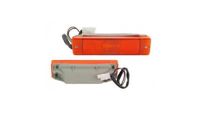 Lampa semnalizare fata Vw Passat (B2 (32b)), 1985-03.1988  Passat Hb/Combi, Portocalie, fara suport bec, 321953056A, Dreapta