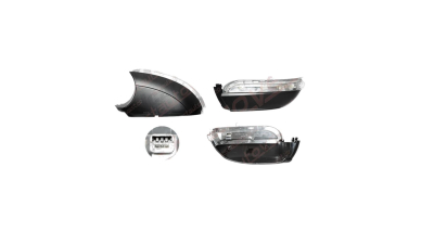 Lampa semnalizare oglinda Vw Beetle (5c1), 10.2011-, Eos (1f), 06.2008-/ 11.2010-, Jetta 2010-, Passat (B7) 11.2010-; Passat Cc (357), 06.2008-02.2012, Vw Scirocco (Typ 13), 07.2008-, VIEW MAX partea Stanga, cu LED, semnalizator
