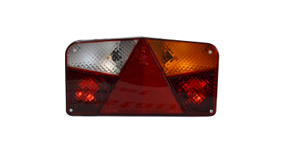 Lampa auto Horpol pentru remorca partea Dreapta 12/24V , 265x140x65mm cu triunghi reflectorizant , 1 buc.