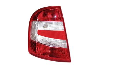 Stop spate lampa Skoda Fabia 1 (6Y) Hatchback 2004-2007 DEPO, partea stanga fara suport becuri, Stopuri Skoda Fabia
