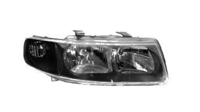Far Seat Leon 11.1999-05.2005, Toledo 2 (1M2) 04.1999-09.2004 TYC partea Dreapta, tip bec H1+H7 fara motoras, reglare electrica