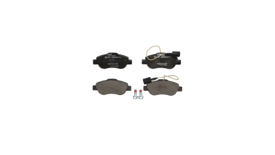 Placute frana fata Delphi, Fiat 500 C, 2009-, Ford Ka, 2008-2016 Motor 1.2, 1.3 Tdci, 